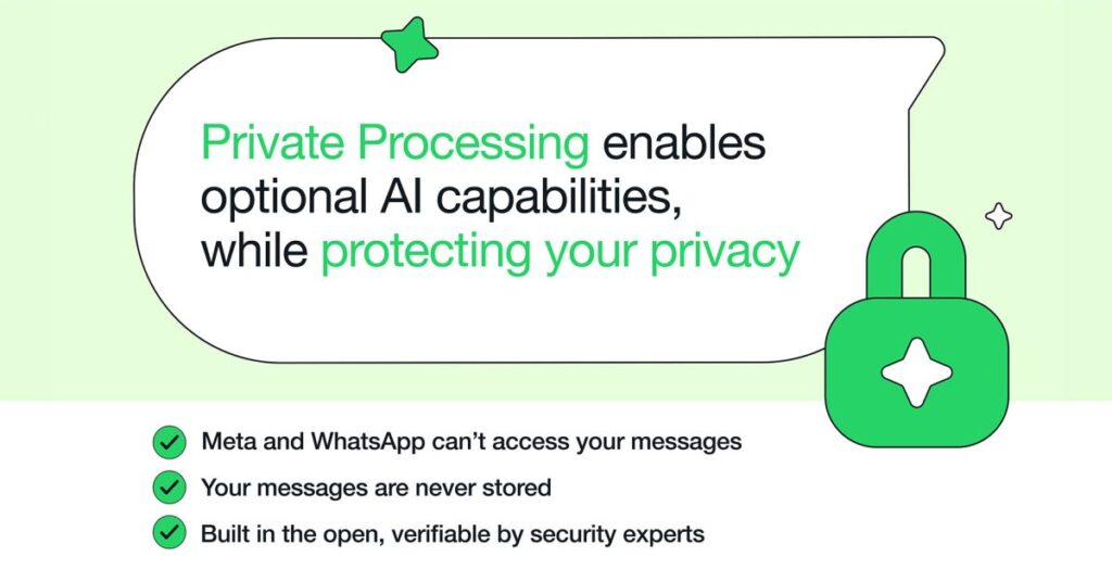 WhatsApp S’inspire de l’Approche de Confidentialité AI d’Apple : Découvrez Comment Cela Change Tout !