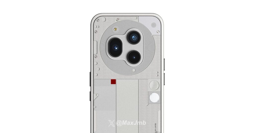 Découvrez les fuites de rendus du Nothing Phone (3) : Trois caméras et un design mystérieux sans lumières !